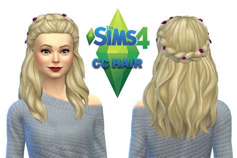 The Sims 4 Cc Hair Maxis Match Sims 4 The Sims 4 Packs