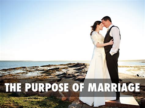 The Purpose Of Marriage By Josh Ketchum