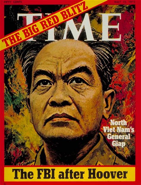 Time Magazine Cover General Vo Nguyen Giap May 15 1972