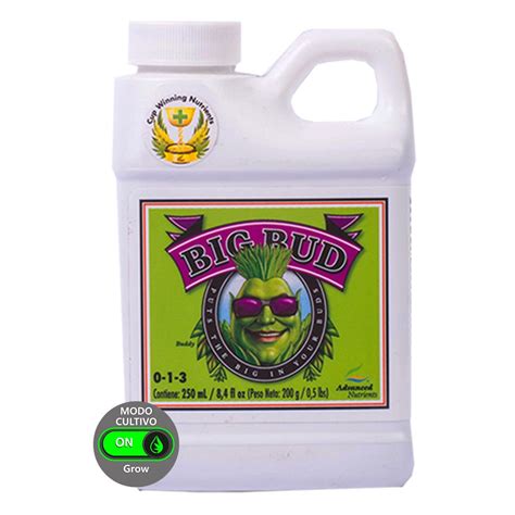 Advanced Nutrients Big Bud Npk 0 1 3 Medidas 250 Y 500 Ml Modo