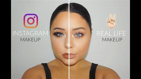 Instagram Vs Real Life Makeup Youtube
