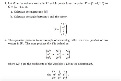 What Is A Column Vector At Collection Of What Is A