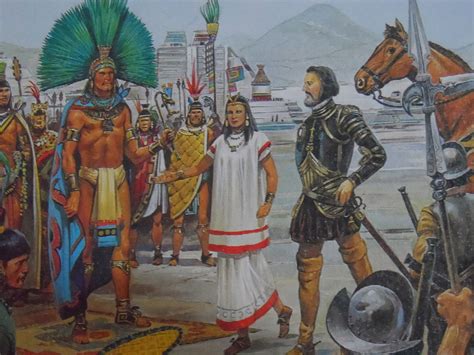 Las Expediciones Españolas Y La Conquista De Tenochtitlán