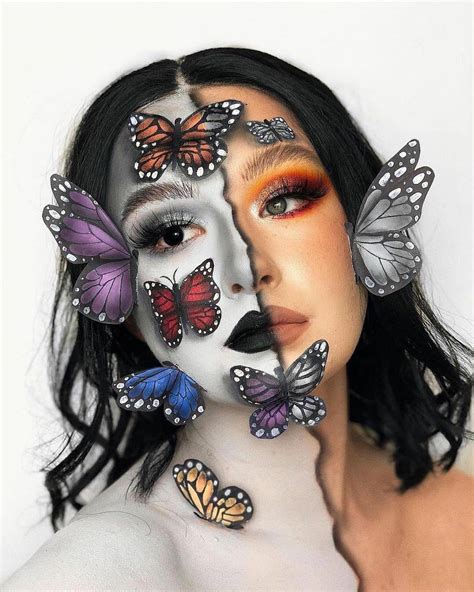 Amazing Face Art Illusion By Makeup Artist Hollierose MÉlÒdÝ JacÒb