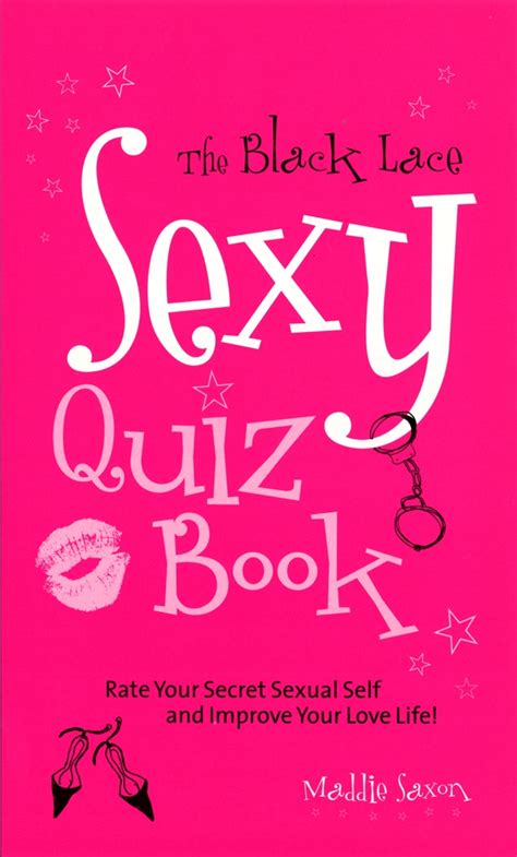 The Black Lace Sexy Quiz Book By Maddie Saxon Penguin Books Australia