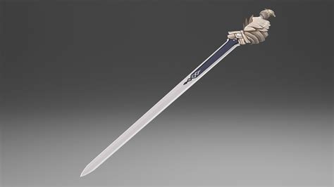Favonius Sword Genshin Impact 3d Model By Pinklolo