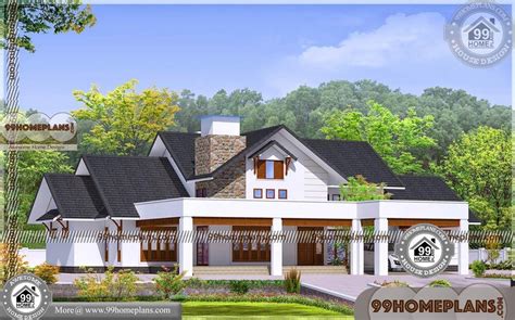 Kerala House Single Floor Plans With Elevations