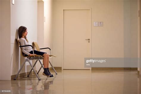 Young Girl In Hospital Waiting Room High Res Stock Photo Getty Images