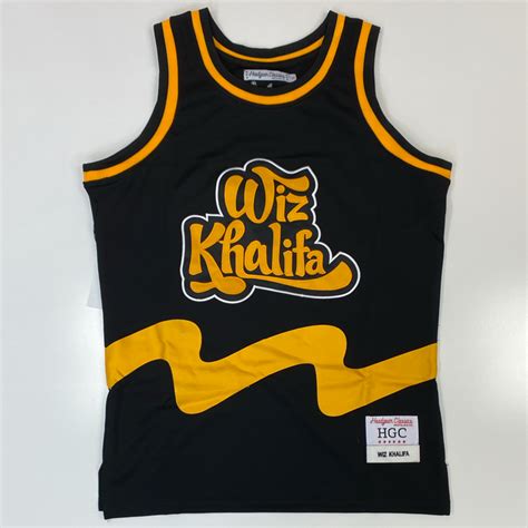 Headgear Classics Wiz Khalifa Basketball Jersey Major Key Clothing Shop