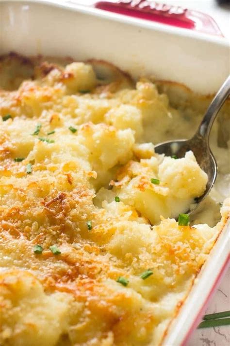 Cauliflower Au Gratin Best Cauliflower Potato Gratin Lavender