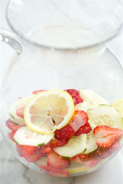 Springtime Strawberry Spa Water Get Inspired Everyday Recipe