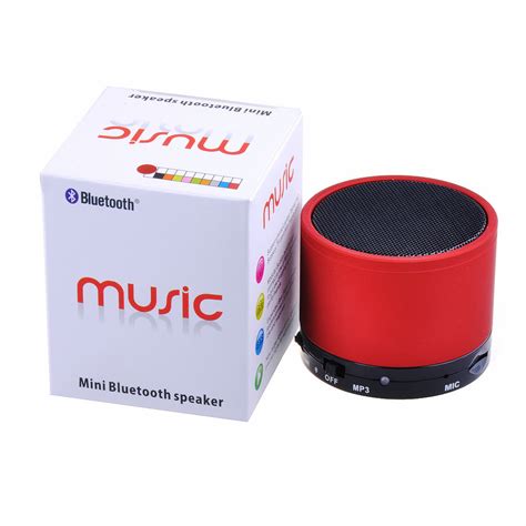 Bluetooth speaker seringkali digunakan untuk mendengar musik dari smartphone dan tablet. Portable Bluetooth Speaker Wireless MINI Stereo Super Bass Alloy Body MP3 Player COLOR RED ...
