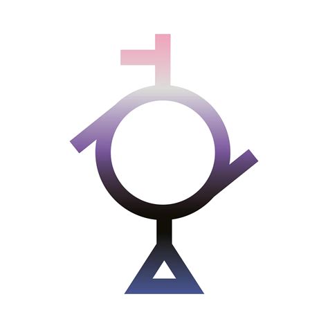 Poli Gender Symbol Of Sexual Orientation Gradient Style Icon 2564874