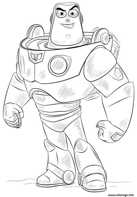 Coloriage Buzz Lightyear Toy Story Dessin Toy Story Imprimer