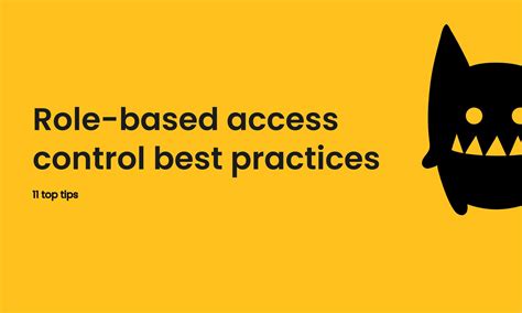 Role Based Access Control Best Practices 11 Top Tips Cerbos