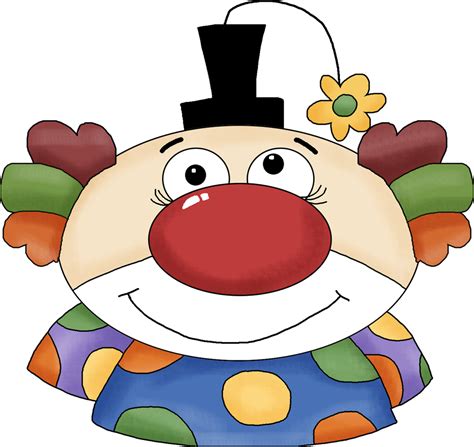 Cute Clown Face Clipart Clipground