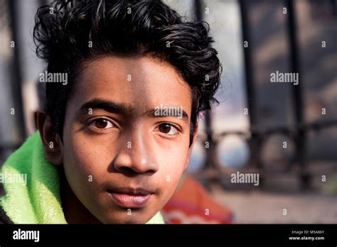 Portrait Of Indian People Stock Photo Alamy