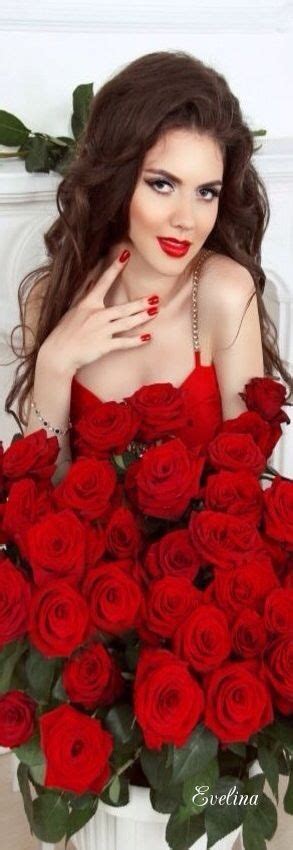 Пин от пользователя Evelina на доске Color Red Красная роза Букет красной розы Цветочный