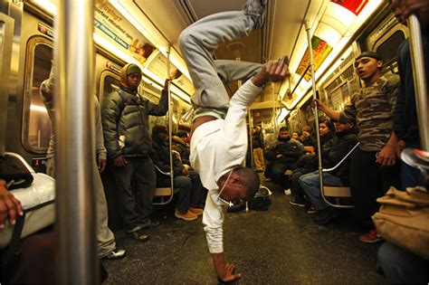 Subway Break Dancers Making Money Foot Over Hand The New York Times