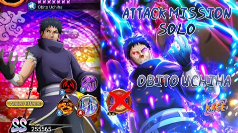 Nxb Nv Obito Uchiha Without Ex Ultimate Solo Attack Mission He
