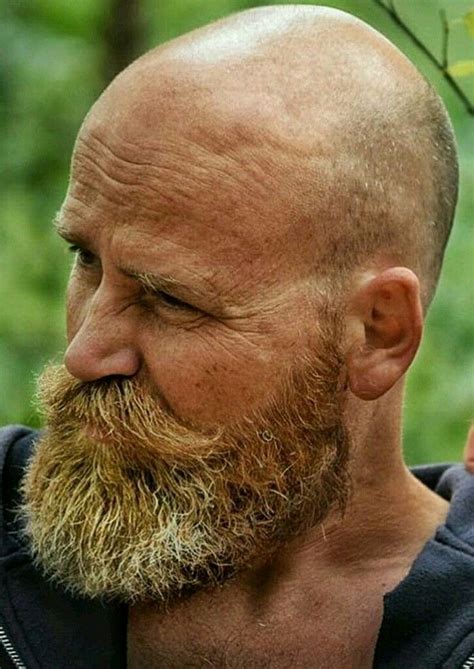 Pin By Simon Richards On A A Bald Or Shaved Bald Bald With Beard Bald Men With Beards Beard