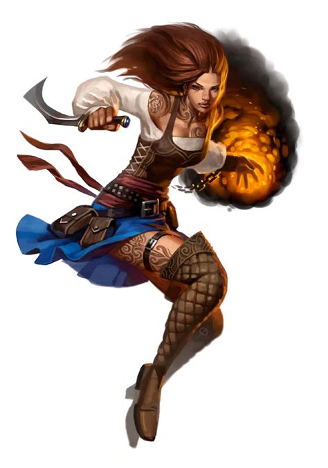 Female Human Sorcerer Pathfinder Pfrpg Dnd Dandd D20 Fantasy Heroic