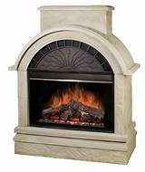 Images of Outdoor Electric Fireplace