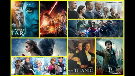 You can get the best discount of up to 94% off. Top 10 Hollywood Movie _ Rank, Box Office income ever 2018 ...