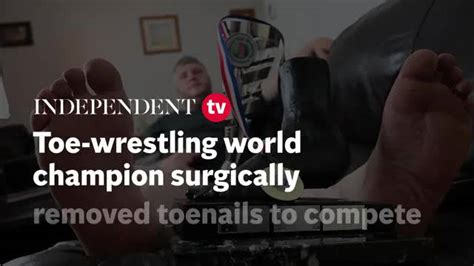 ‘im The Toe Wrestling World Champion Ive Had My Big Toenails
