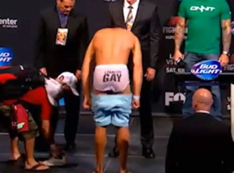 Watch Ufc Fighter Kyle Kingsbury Strip To His Underwear For Gay Rights
