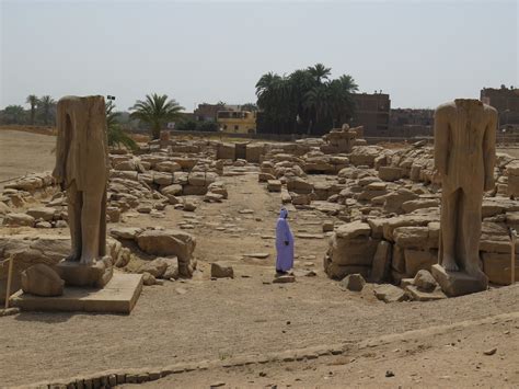 Mut Temple Precinct Opening Karnak My Luxor By Bernard M Adams