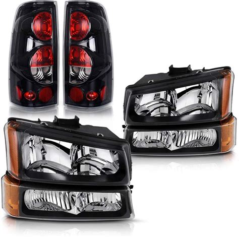 Autosaver88 Headlight Assembly And Tail Light Set