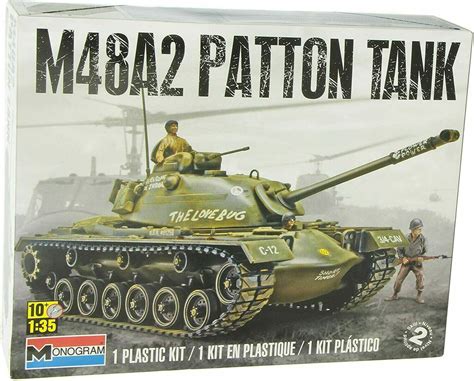 M48a2 Patton Tank 135 Military Plastic Model Kit 7853 Armor 3779958832