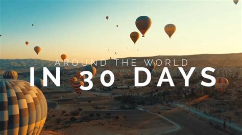 Around The World In 30 Days