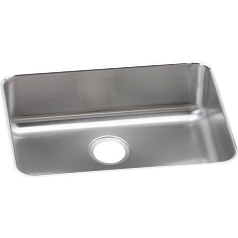It's a classic, really, so it doesn't really fit in still, even the best stainless steel sinks can be a bit excessively loud to some ears (water or kitchenware hitting the bottom surface). Elkay ELUH2317 Gourmet (Lustertone) Stainless Steel Single ...