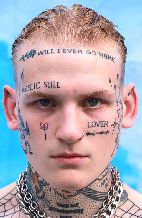 30 Cool Face Tattoos For Men And Meaning Cool Face Tattoos Mens Face