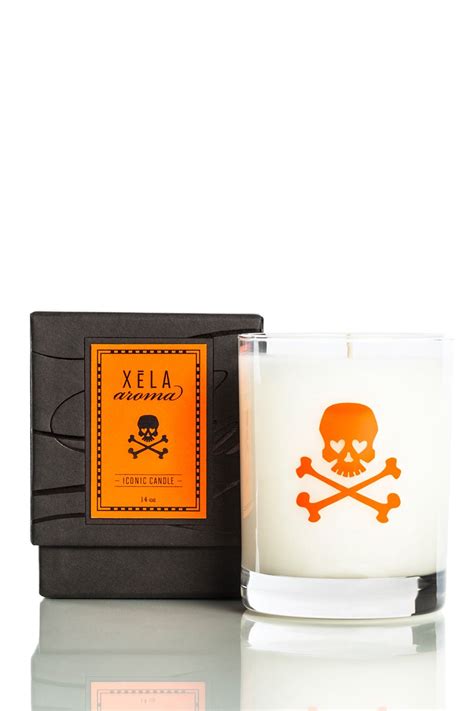 Haunted Collection Skull And Crossbones Candle Novelty Candles Skull