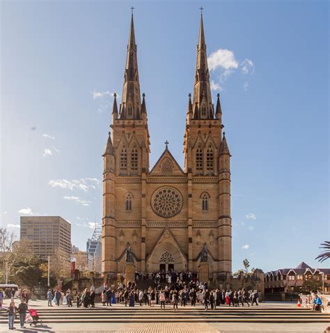St Marys Cathedral In Sydney Australia Oc 3608x3648 R