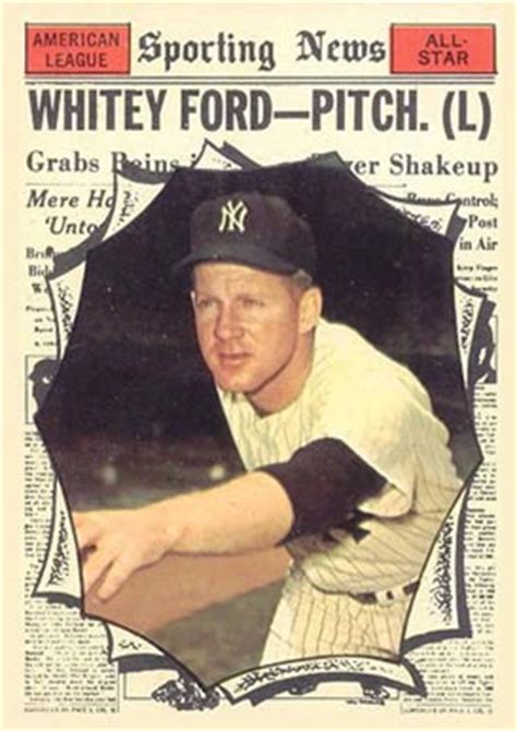 Series 1 has 364 cards. 1961 Topps Whitey Ford #586 Baseball Card Value Price Guide