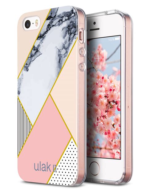 Iphone Se Case Ulak Clear Slim Hybrid Case For Apple Iphone 5s 5