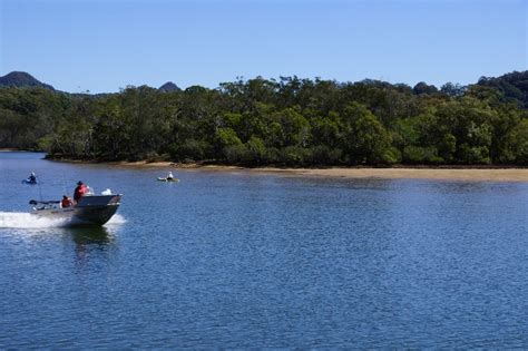Fishing Brunswick River Brunswick Heads Nsw Poi Australia