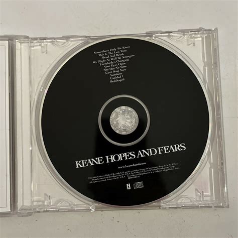 Keane Hopes And Fears Cd 2004 Album Retro Unit