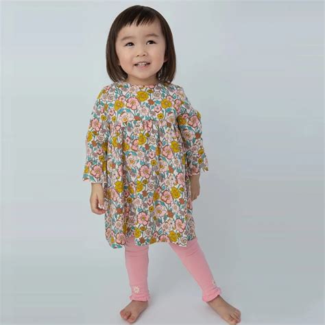 Jambear Organic Cotton Bamboo Baby Clothing Sets Toddler Girl Ruffle