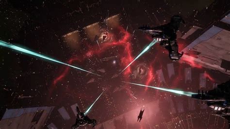 Eve Online Biggest Ever Battle Captured Footage Youtube