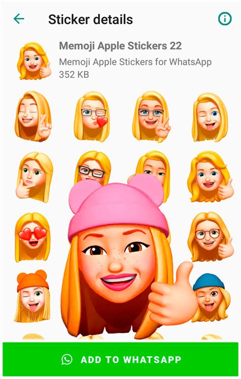 Memoji Apple Stickers For Android Whatsapp Android Download