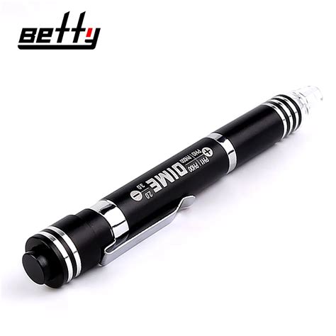 6 In 1 Promotional Pen Screwdriver With Light Light Flashlight Pen