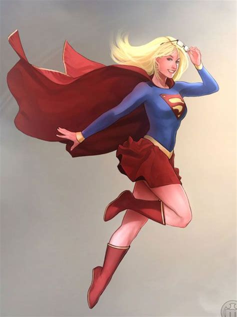 40 Incredible Supergirl Illustration Artworks Naldz Graphics