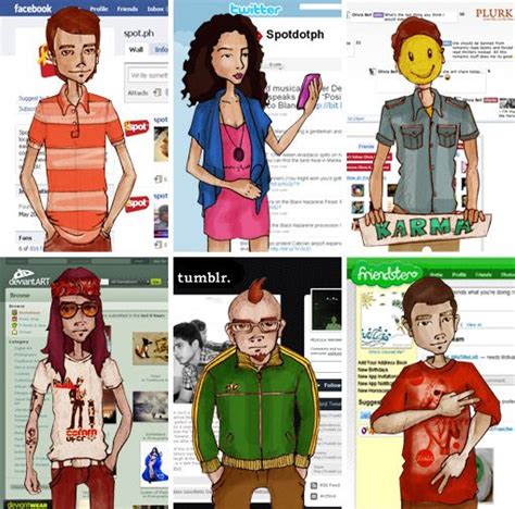 Geek Guide To Social Media Stereotypes Geek Stuff Social Networks