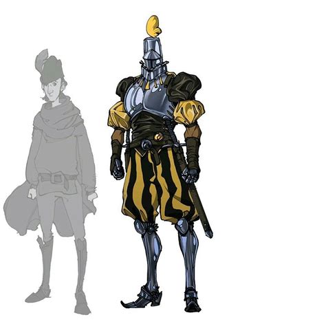 Cartoon Knight Character Concept Character Creation Fantasy Theme Conceptual Design
