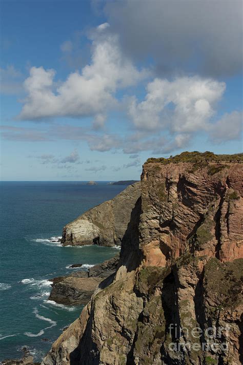 Cornish Seascape St Agnes Photograph By Brian Roscorla